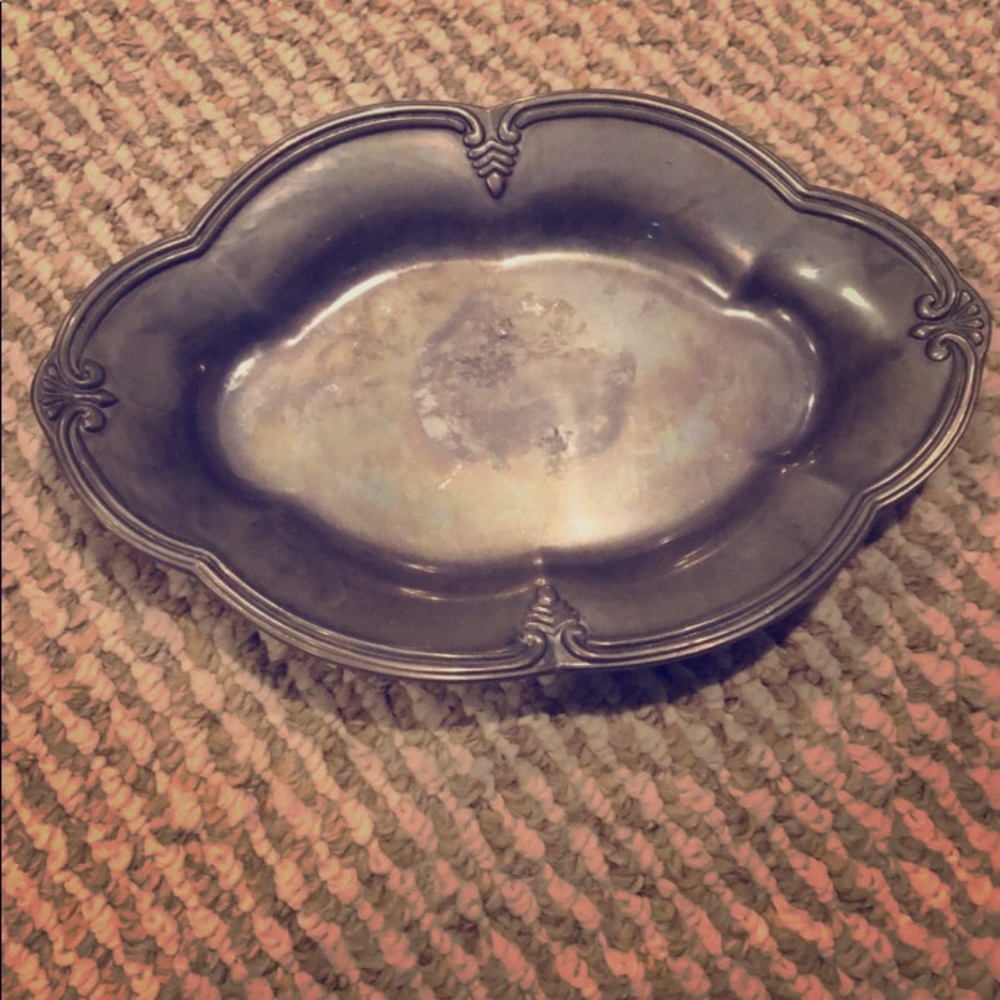 Vintage Lenox Pewter plate